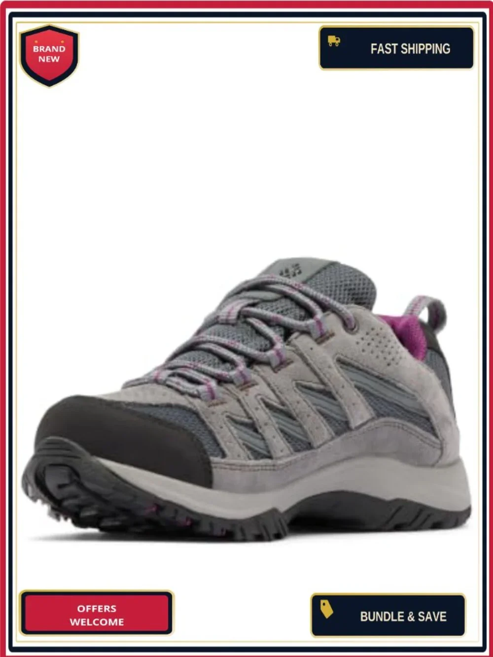 Columbia Women's Crestwood Waterproof Hiking Shoes